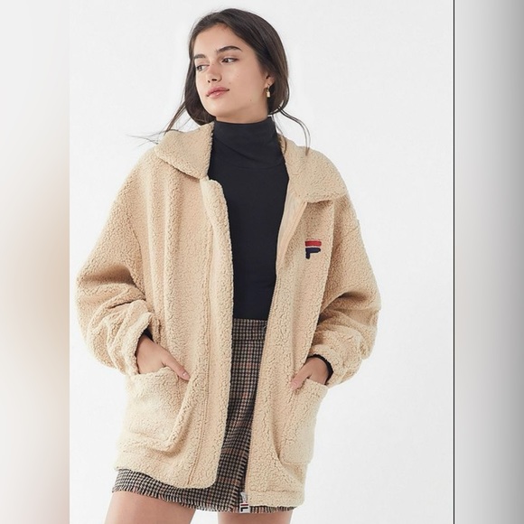 Fila Jackets & Blazers - Fila Teddy Coat